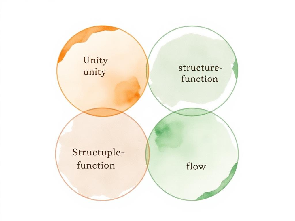 Die vier Grundprinzipien der Osteopathie