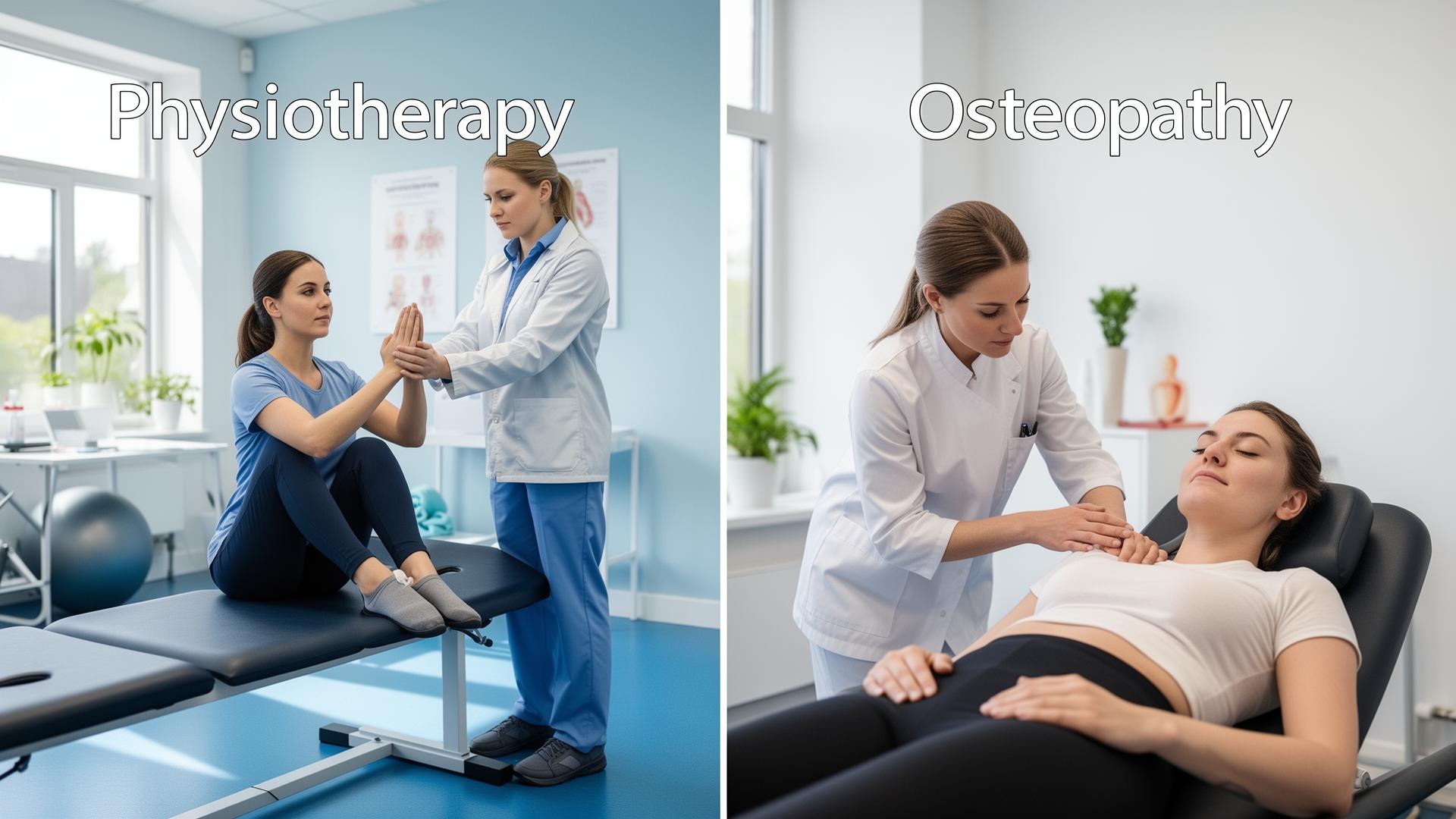 Osteopathie vs Physiotherapie: Unterschiede & Gemeinsamkeiten